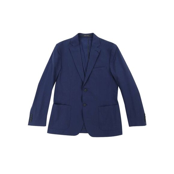 Michael Kors Men's Modern-Fit Stretch Solid Suit Jacket (40R, Blue)